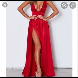 White Fox formal dress